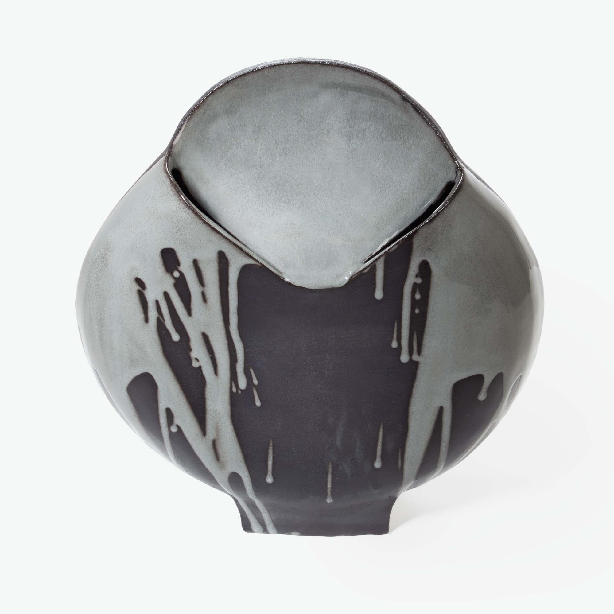 CERAMIC OBJECT VASE EYES