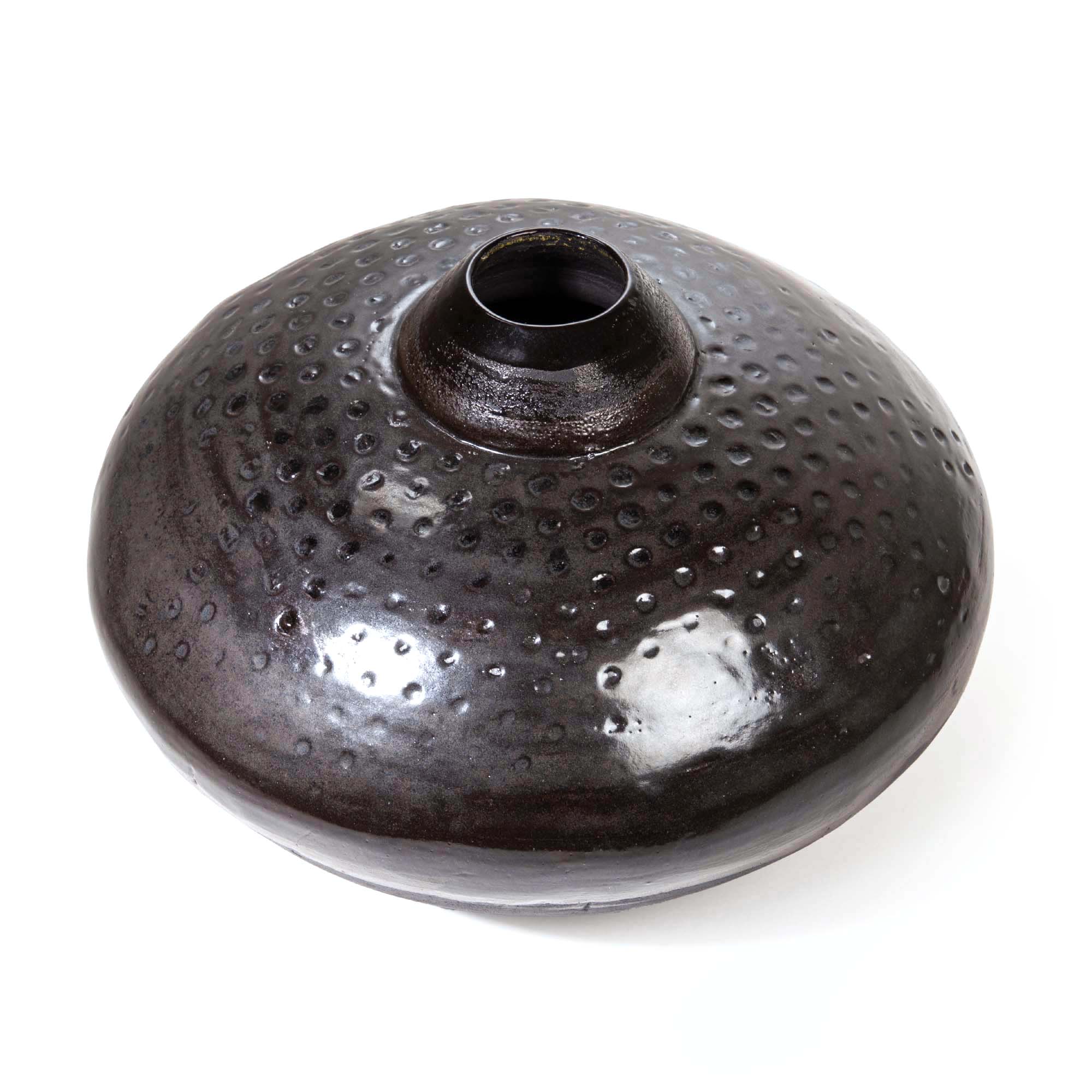 CERAMIC OBJECT VASE STRUCTURED