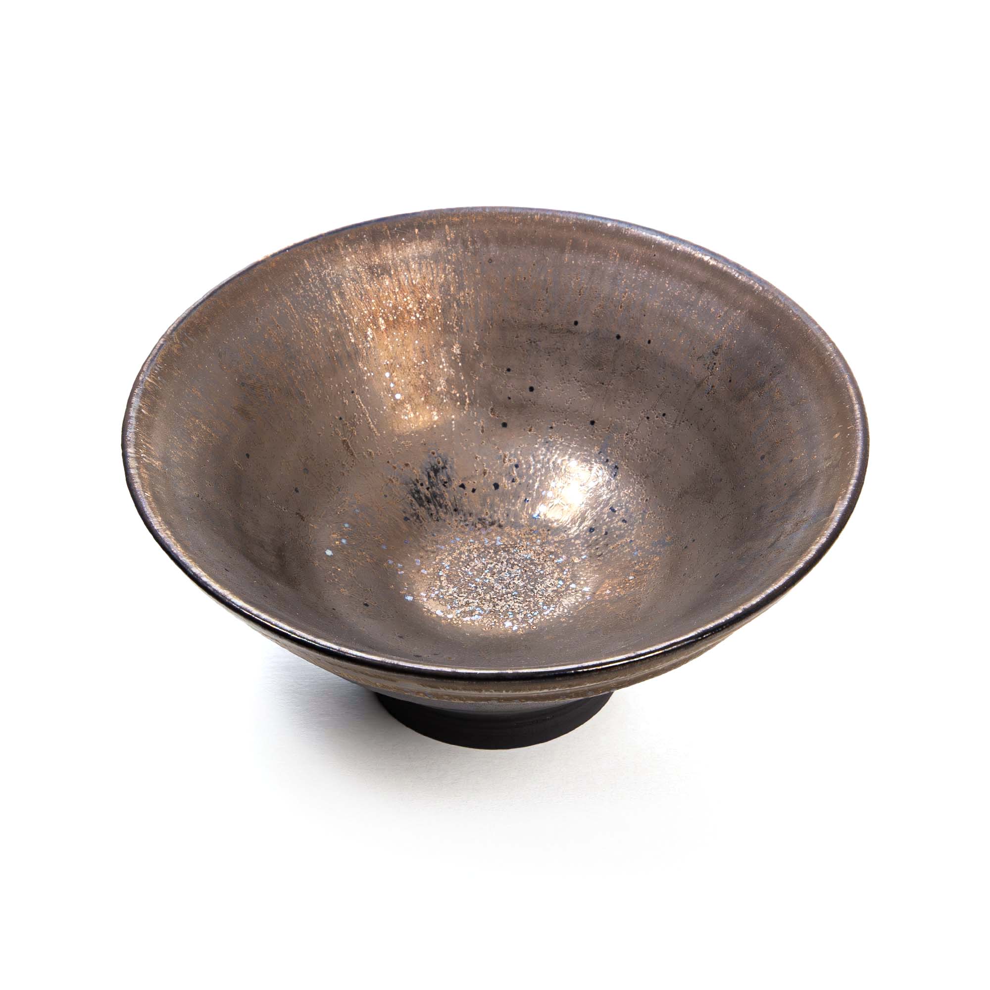 BLACK CERAMIC BOWL SET IDO-GATA