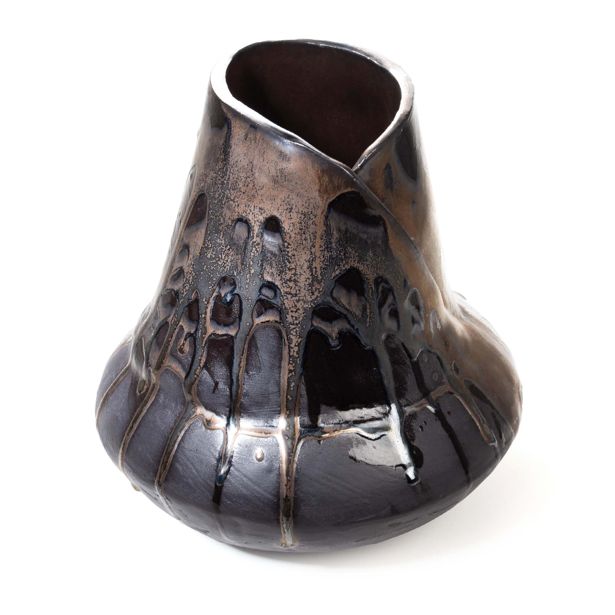 CERAMIC OBJECT VASE LARGENECK